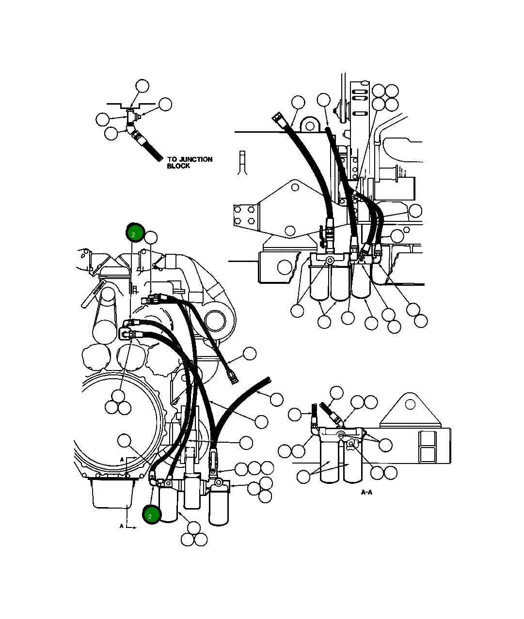 Адаптер - 90 DEG TF5069 Komatsu