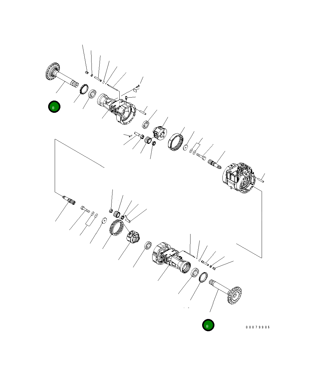 Вал 423-22-32910 Komatsu