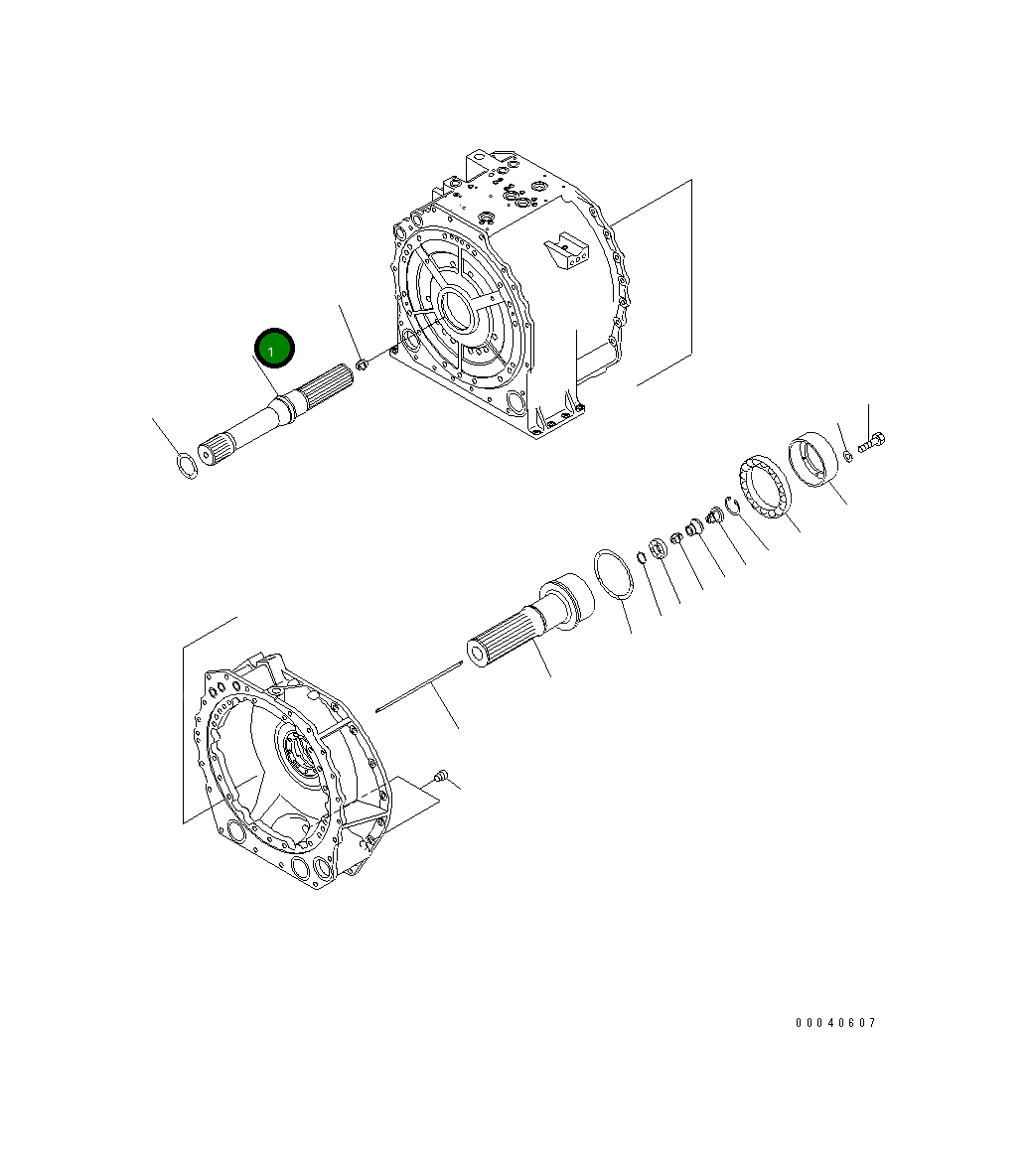 Вал 198-15-42910 Komatsu