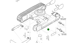 Вилка 2157-1029A Komatsu