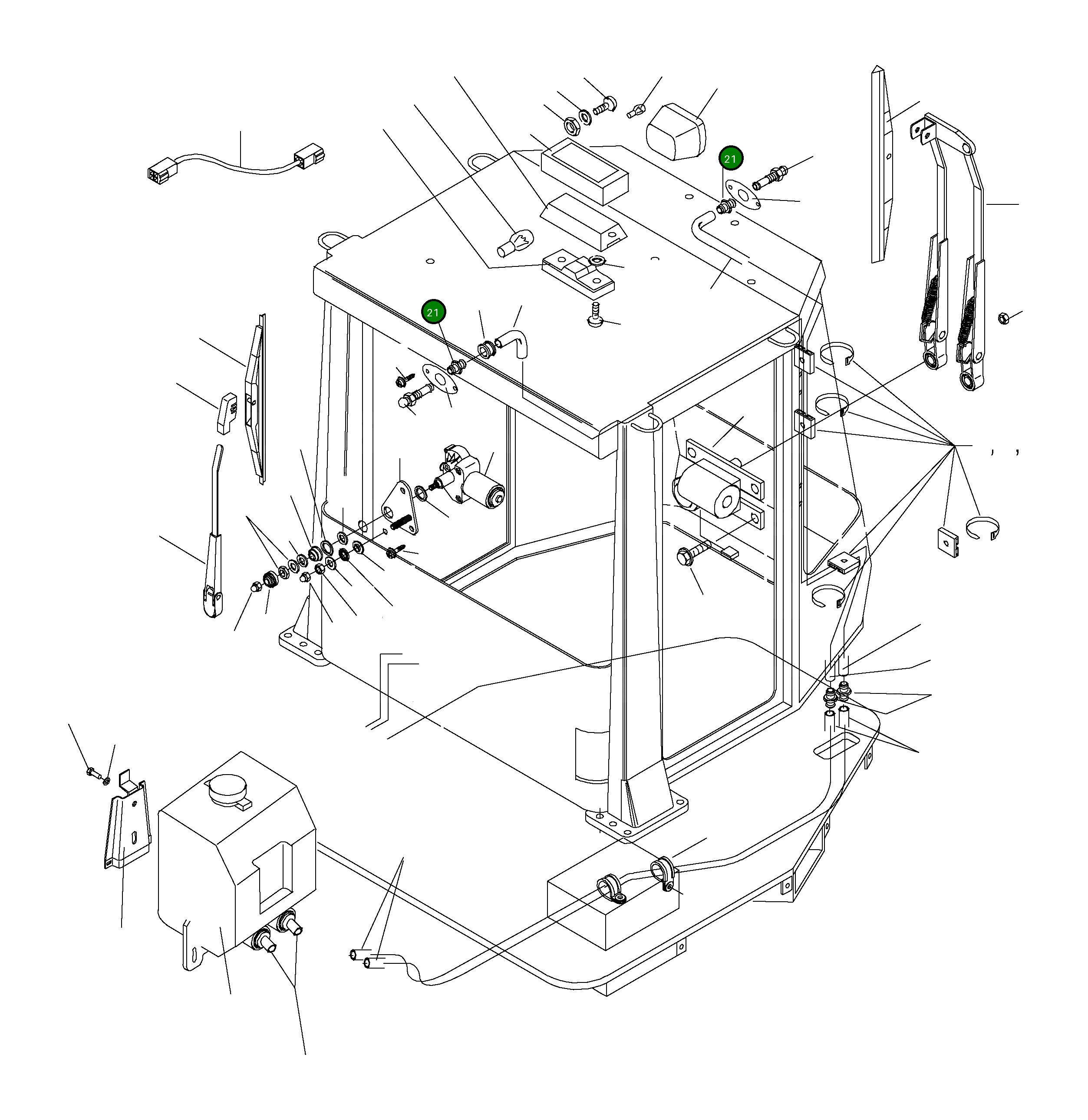 Адаптер 425-56-H0P47 Komatsu