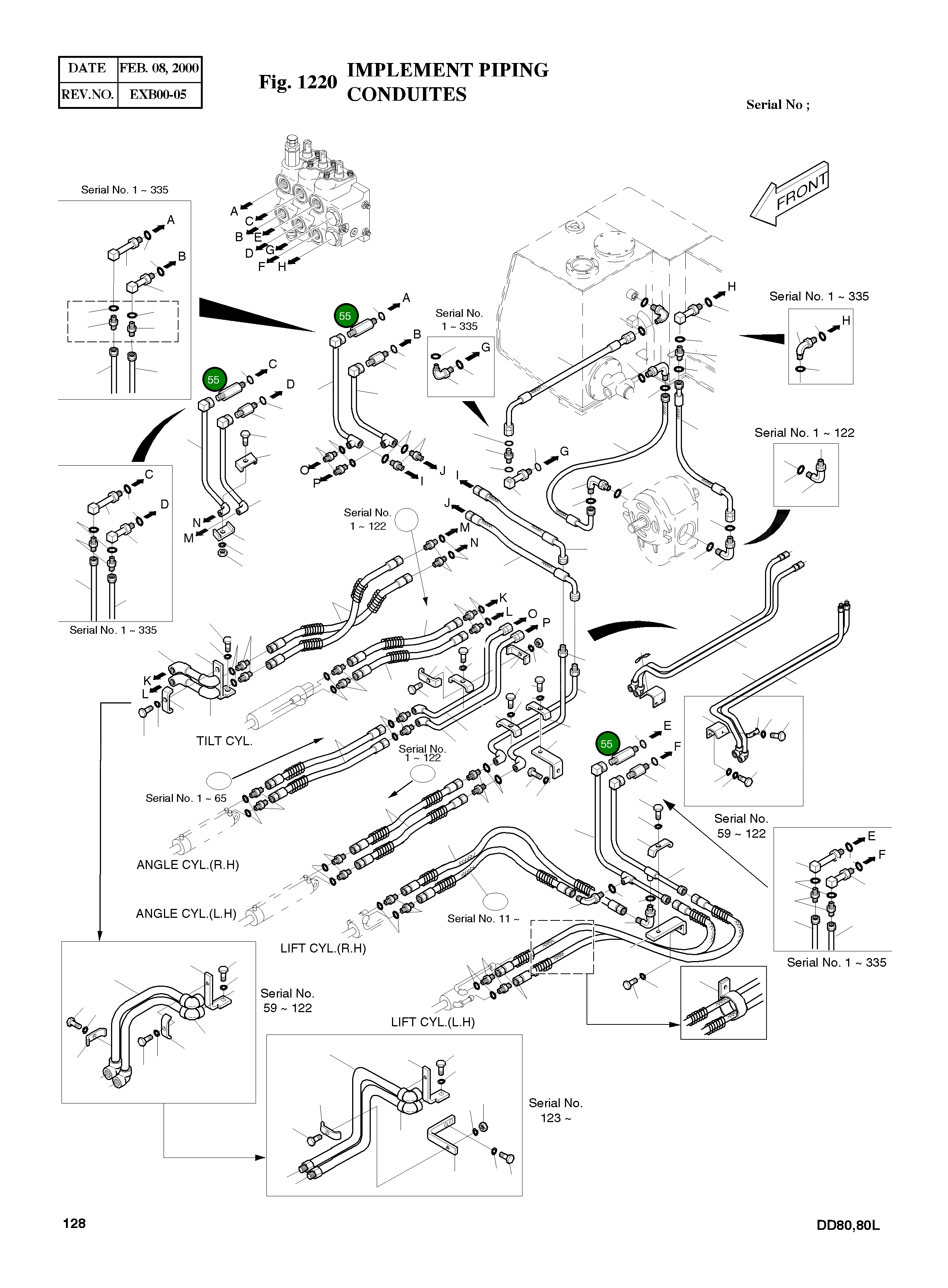 Адаптер 2181-1126D137 Komatsu