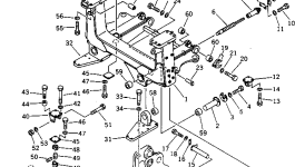 Кронштейн 195-56-11251 Komatsu