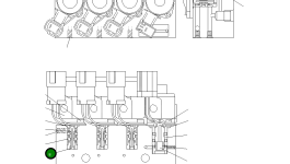 Барабан UC1100351542 Komatsu