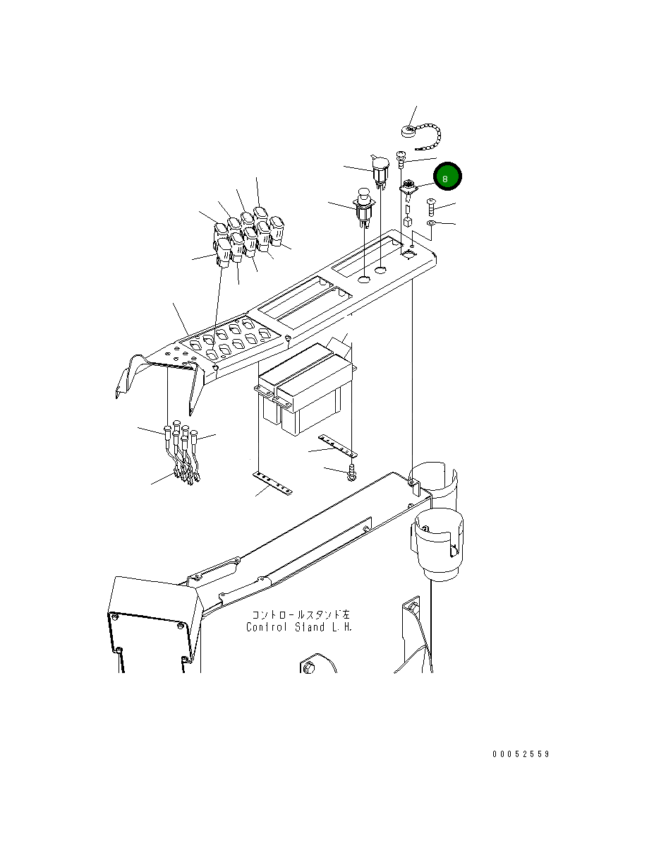 Винт 01023-20310 Komatsu