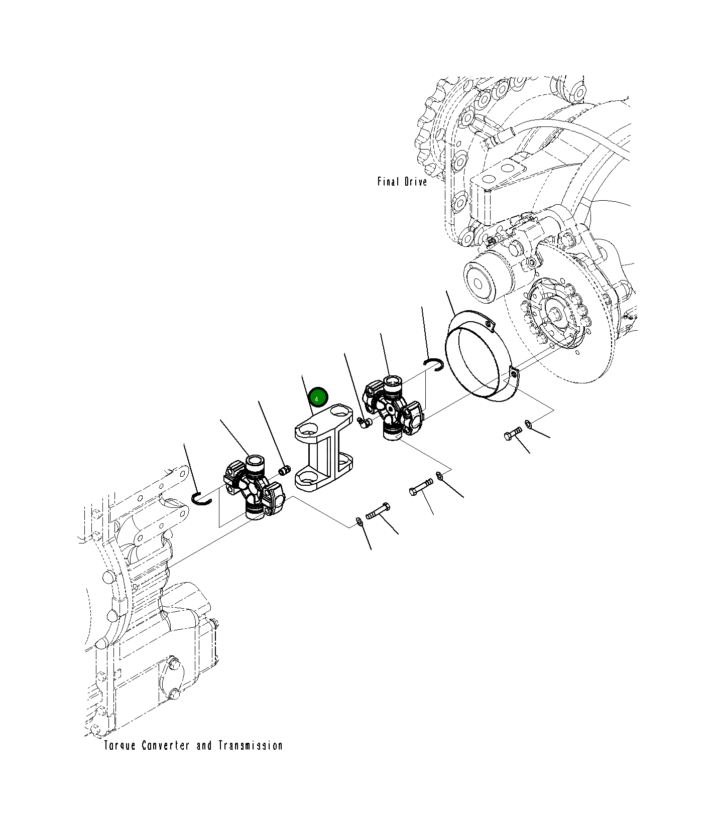 Вилка 421-20-11650 Komatsu