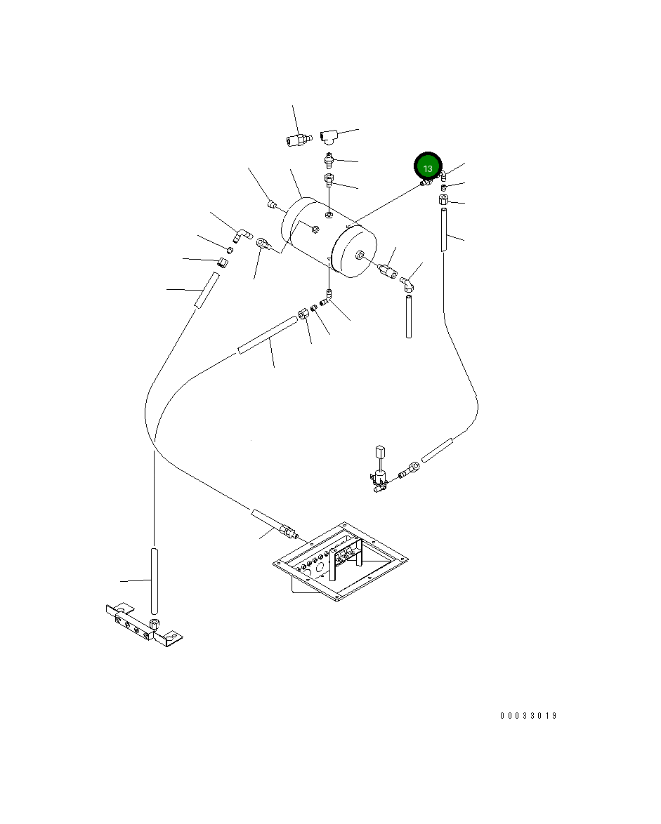 Адаптер 07326-10602 Komatsu
