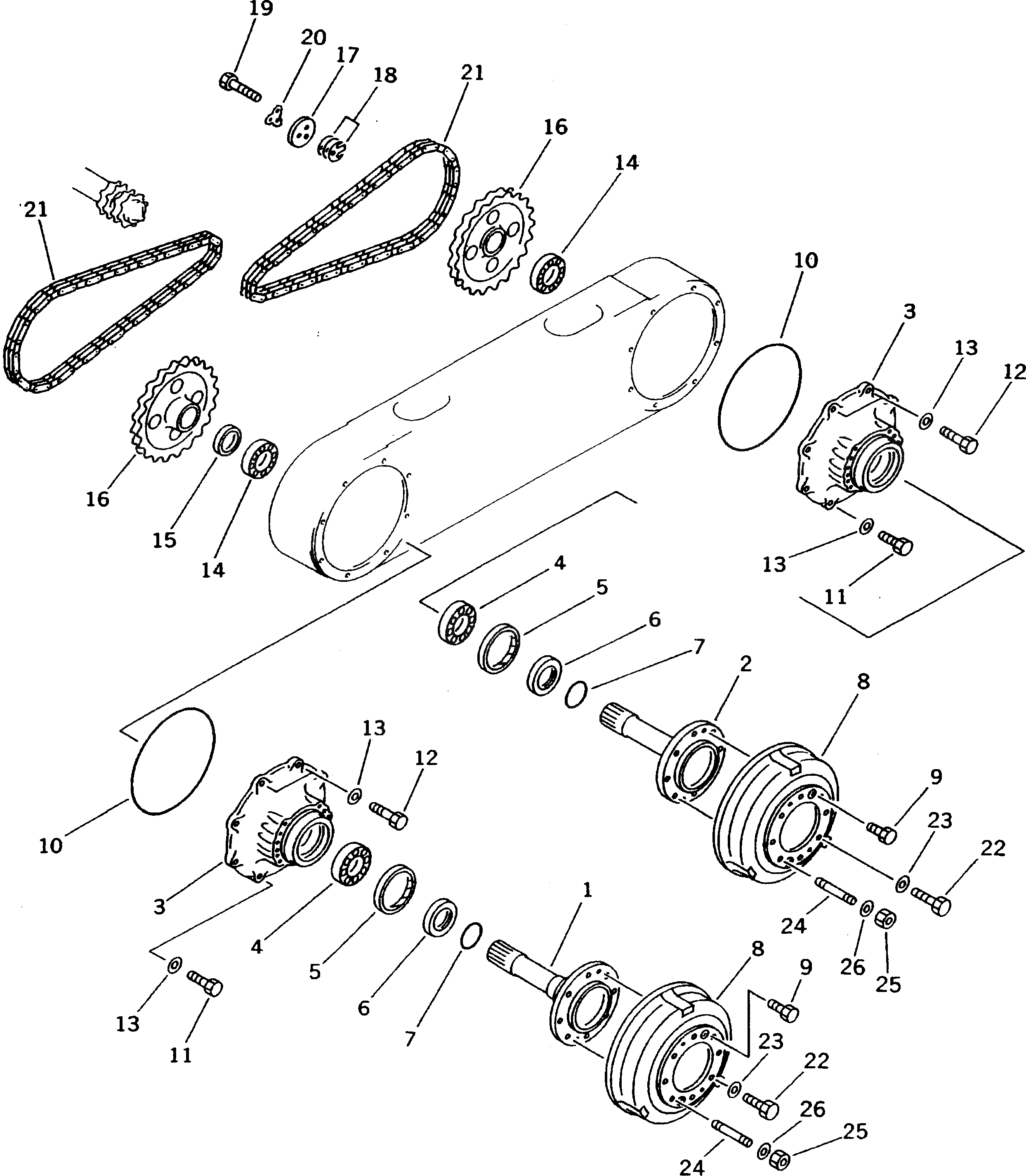 Барабан 23D-23-11242 Komatsu