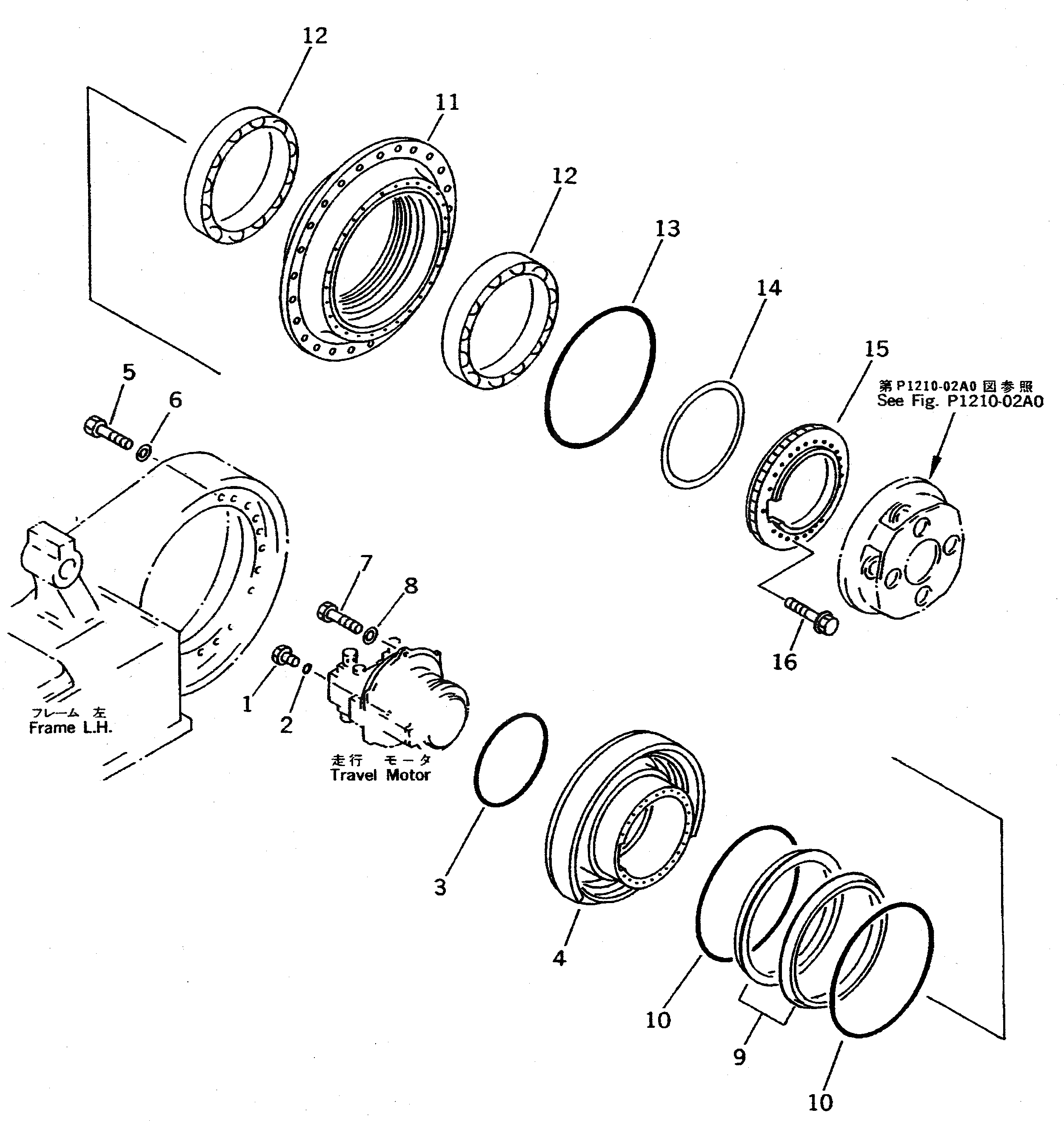 Вал 209-27-61331 Komatsu