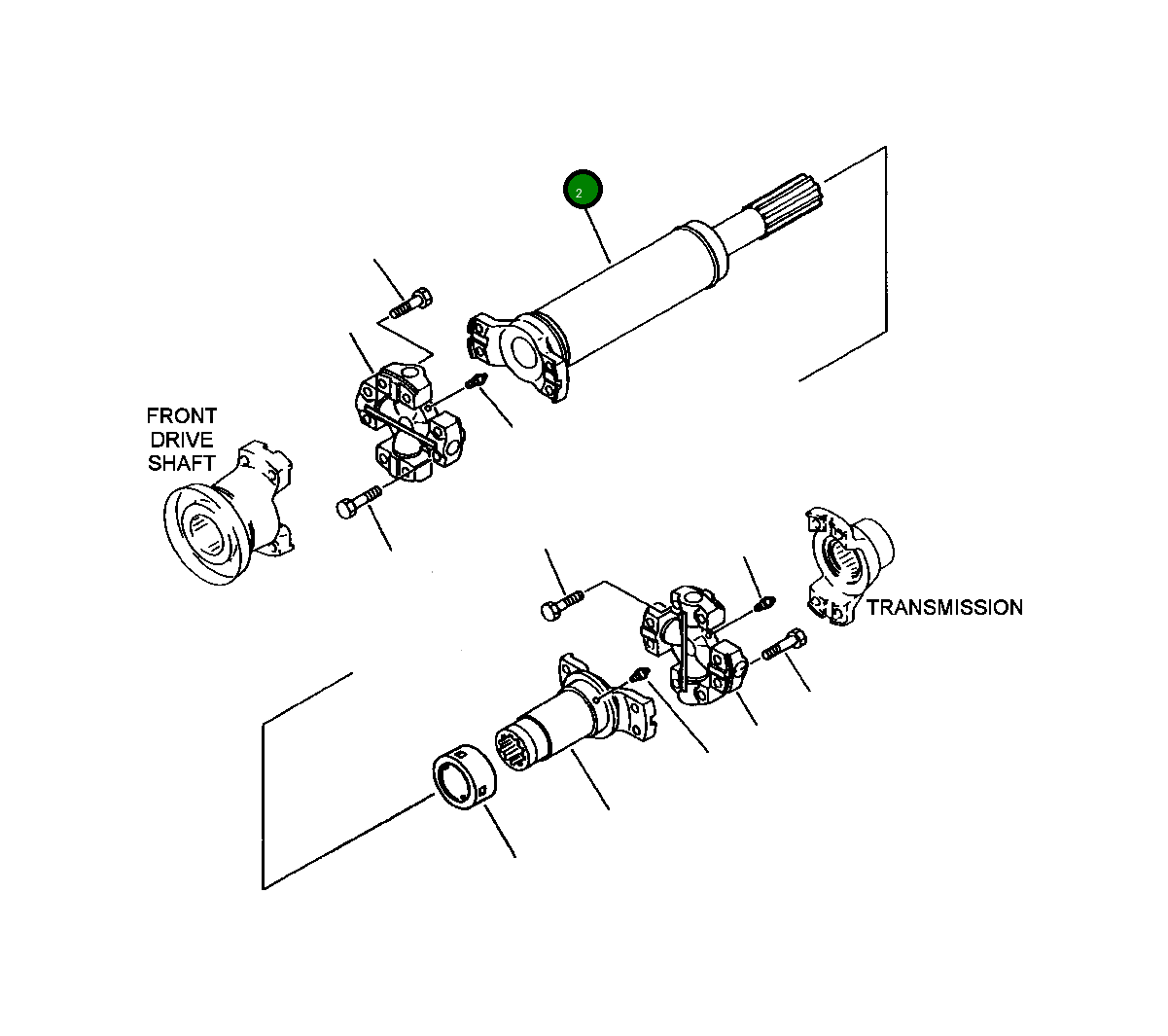 Вал 424-20-12731 Komatsu