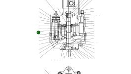 Барабан цилиндра FZD-4020-04 Komatsu