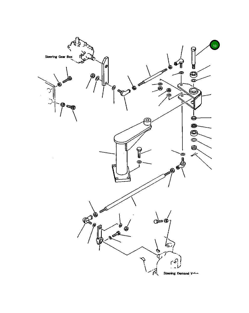 Вал 427-40-11240 Komatsu