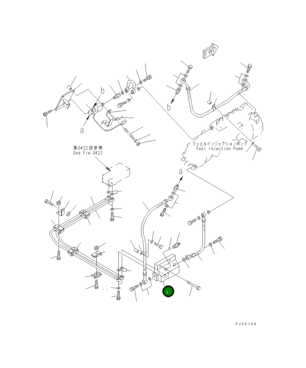 Адаптер 6215-71-7480 Komatsu