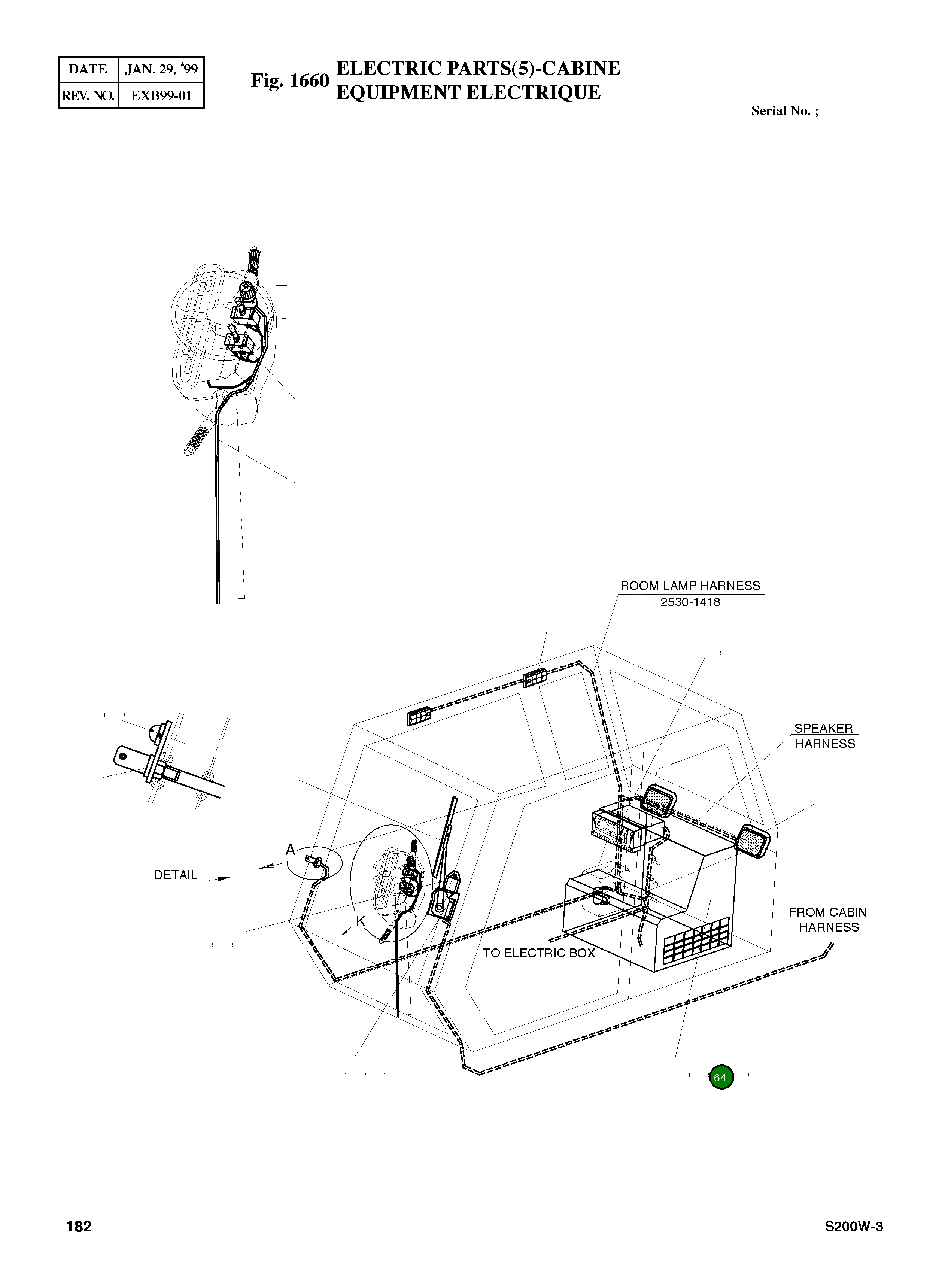 Болт M6X1.0X14 S0504503 Komatsu