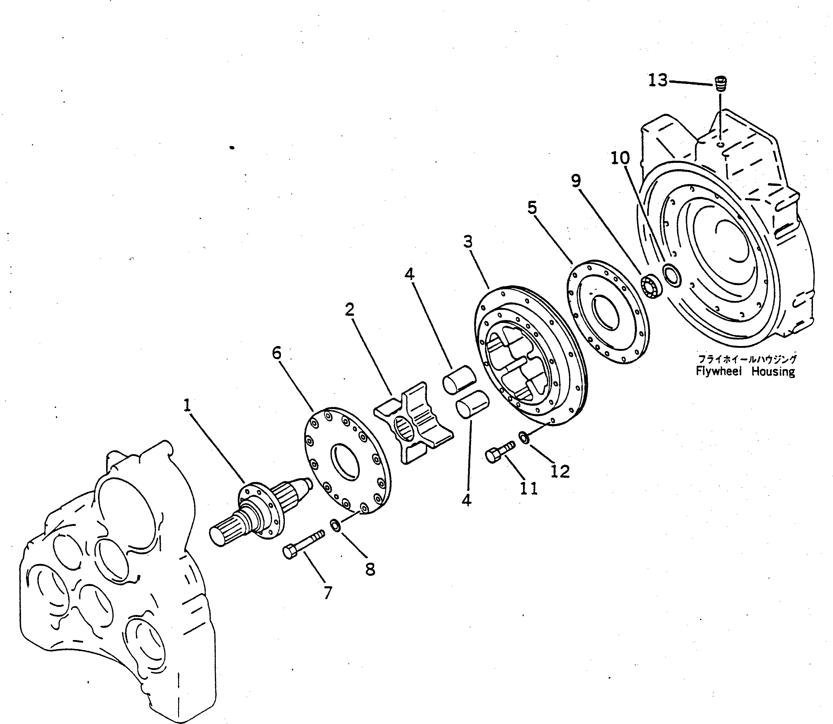 Вал 22W-12-11210 Komatsu