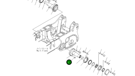 Вал 198-50-52111 Komatsu