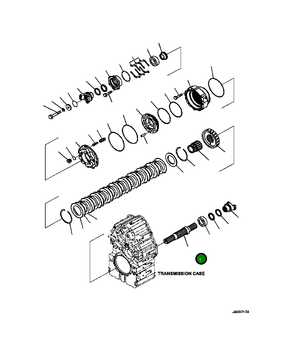 Вал 714-12-44520 Komatsu