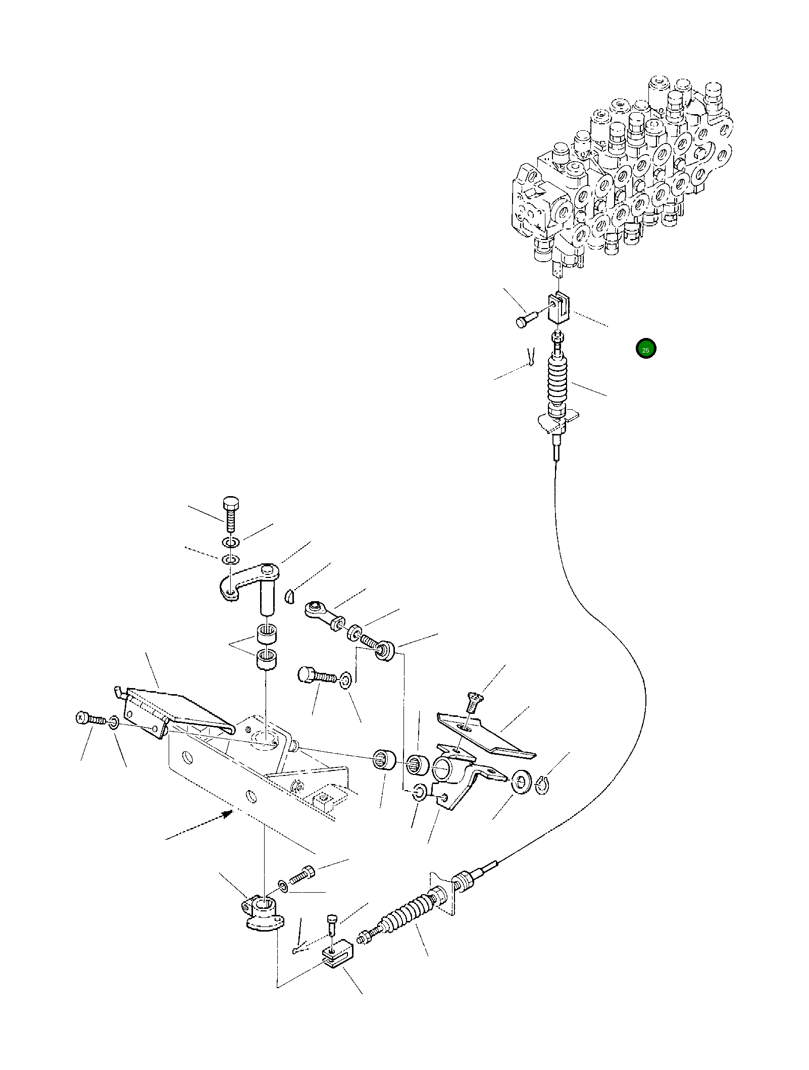 Вилка 3F1072050 Komatsu