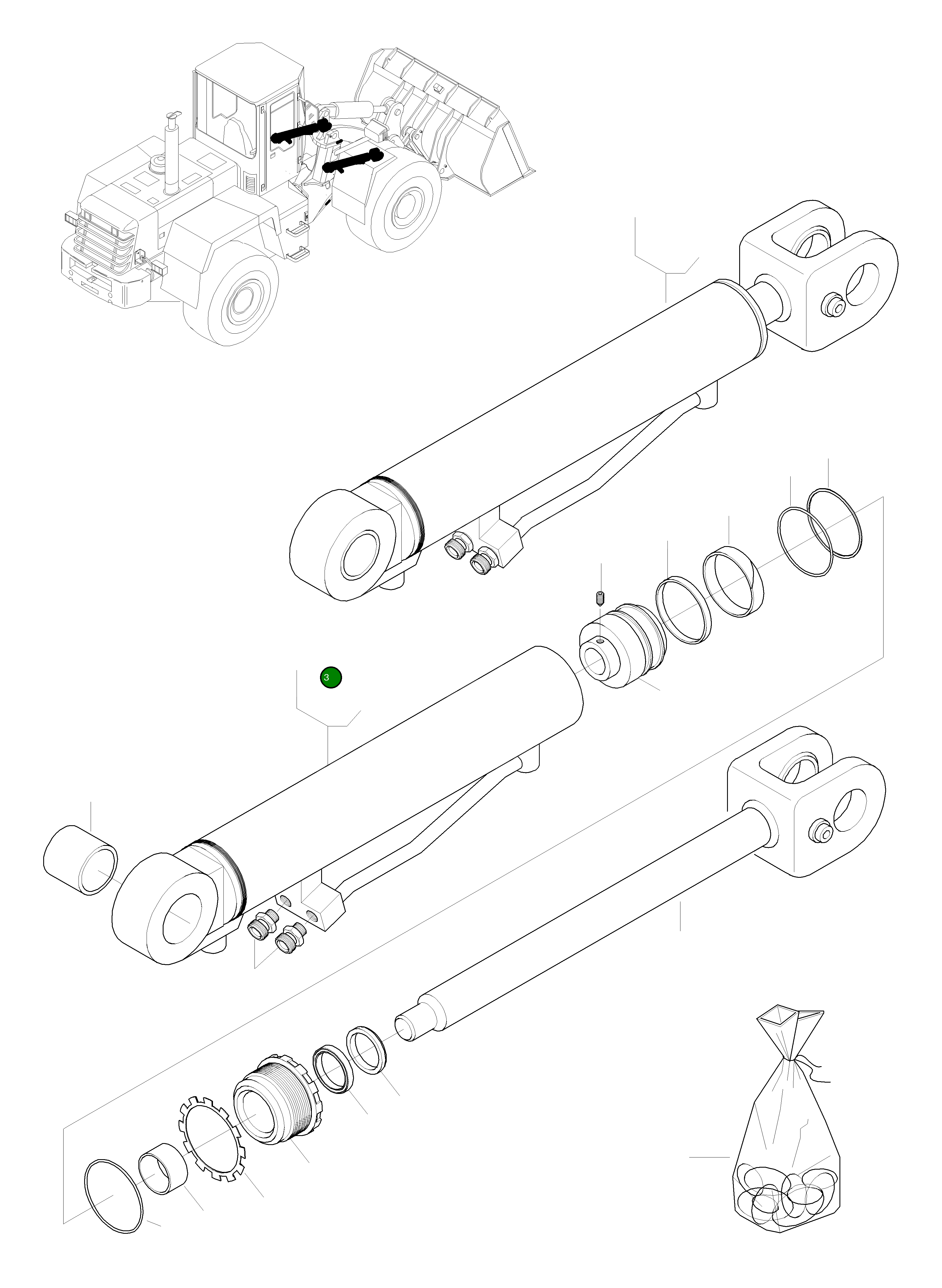 Барабан 42Y-63-H0P36 Komatsu
