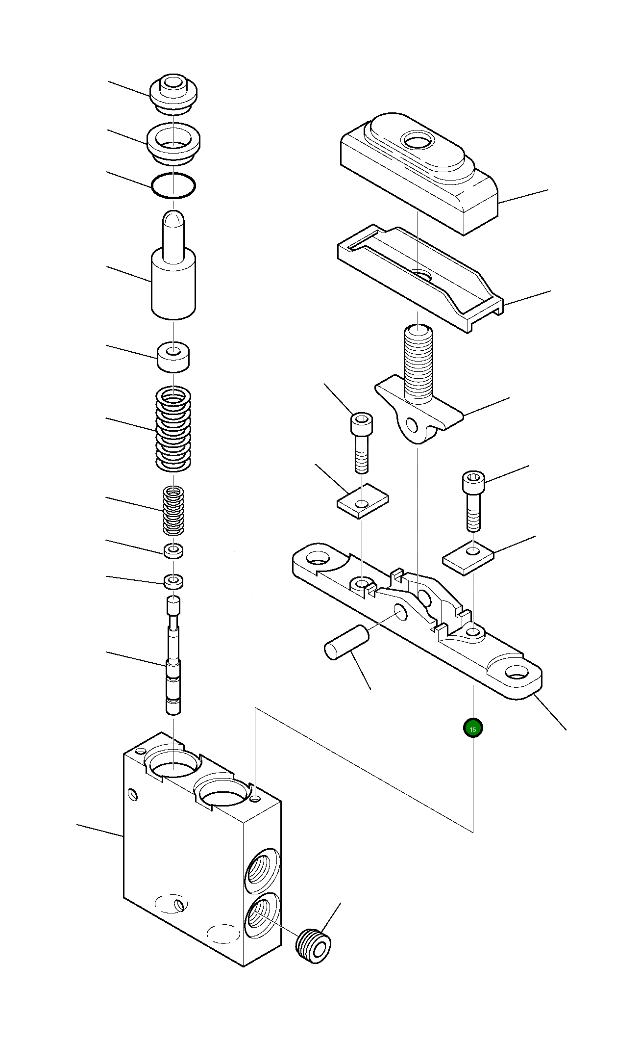 Вал 890001425 Komatsu