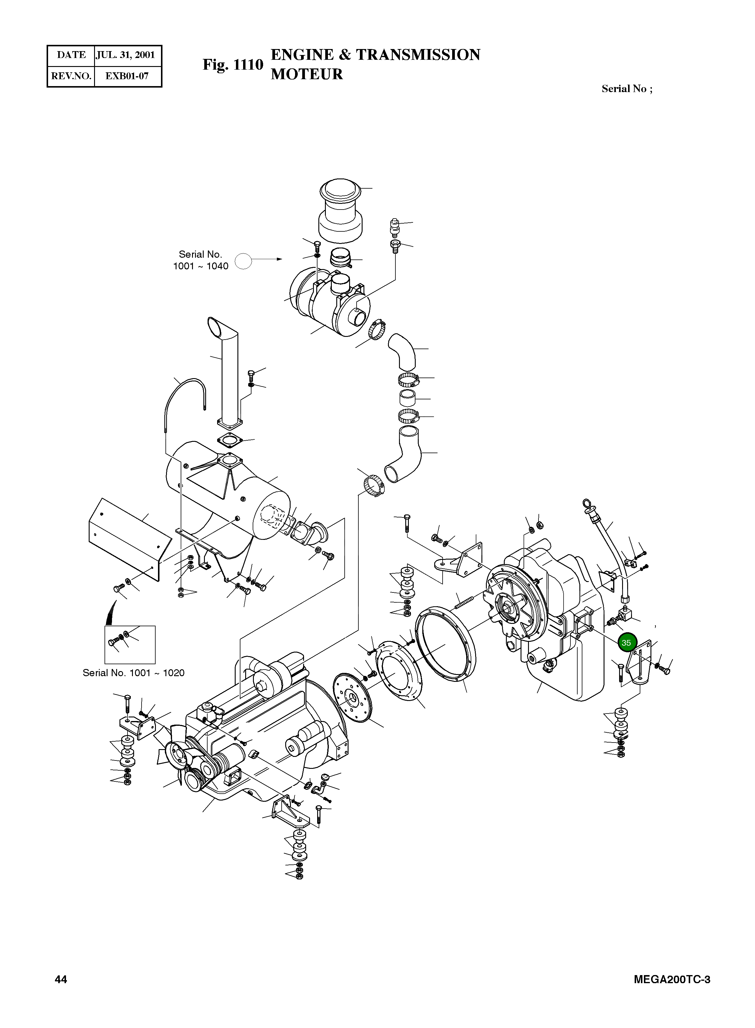 Адаптер 4181-4279A Komatsu