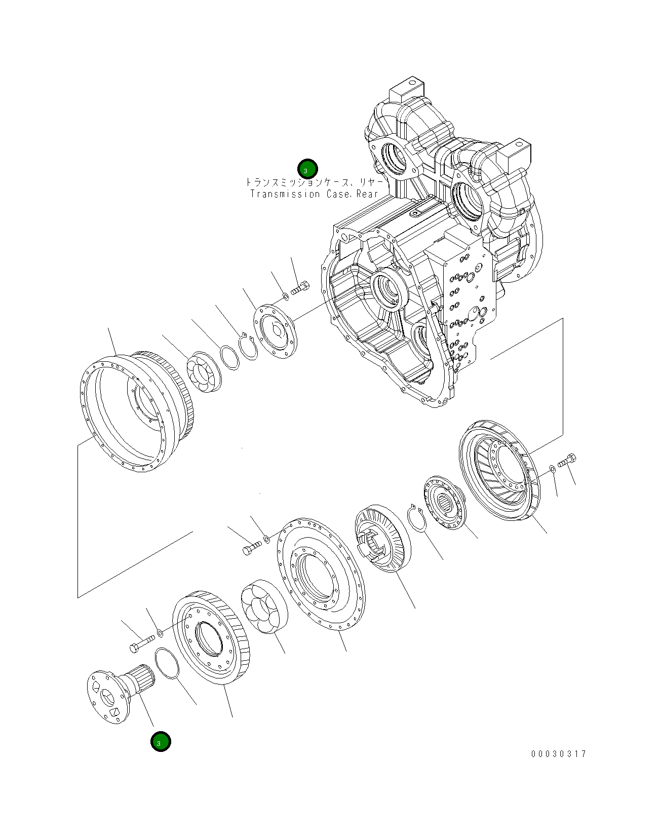Вал 711-49-62520 Komatsu
