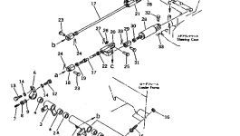 Вал 103-43-38390 Komatsu