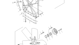 Вентилятор реверсивный 600-614-5120 Komatsu