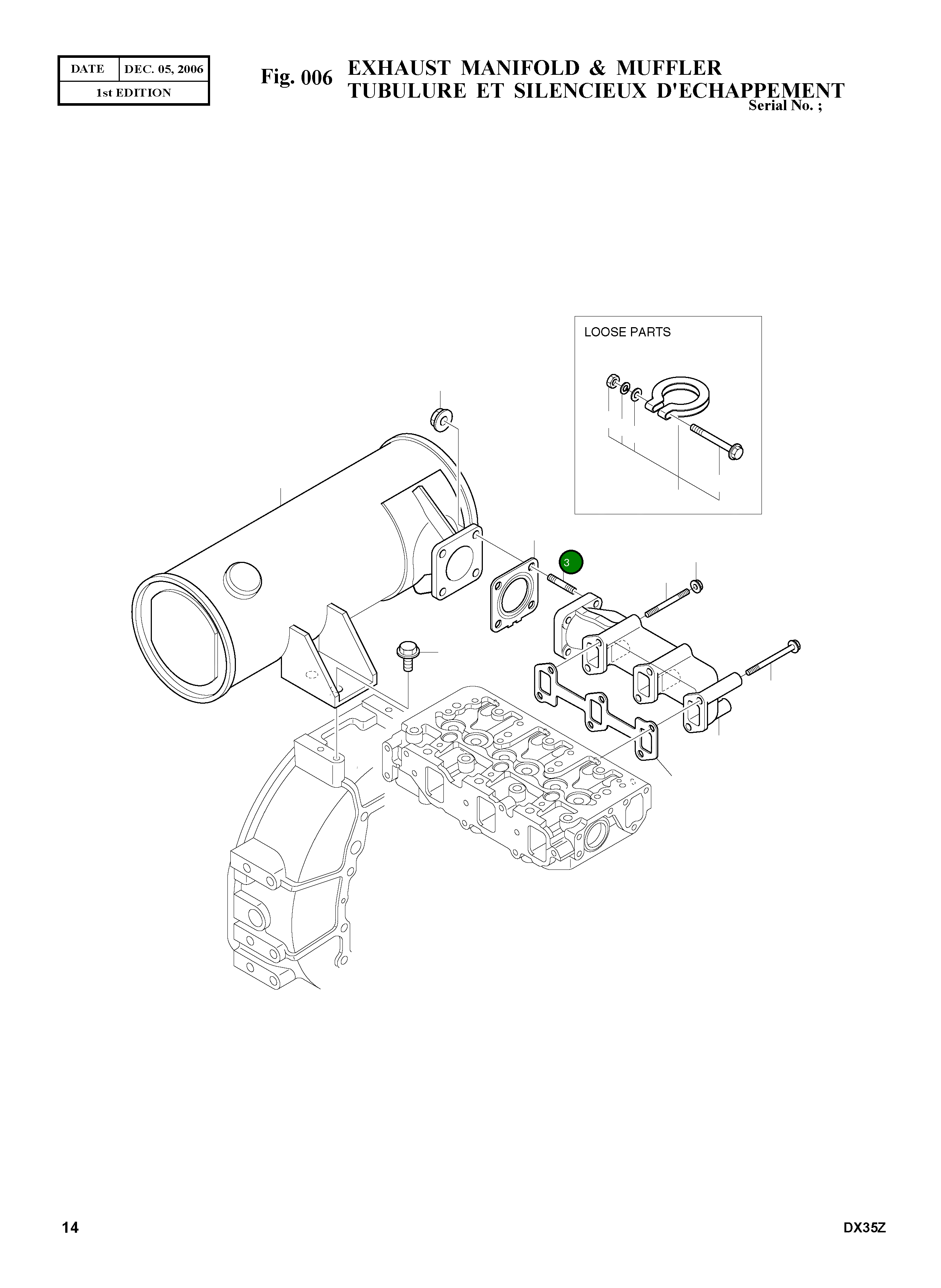 Болт M8X22 2.120-00147 Komatsu