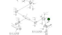 Вилка 124-43-52862 Komatsu