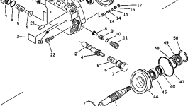 Вал TZ430F2002-00 Komatsu