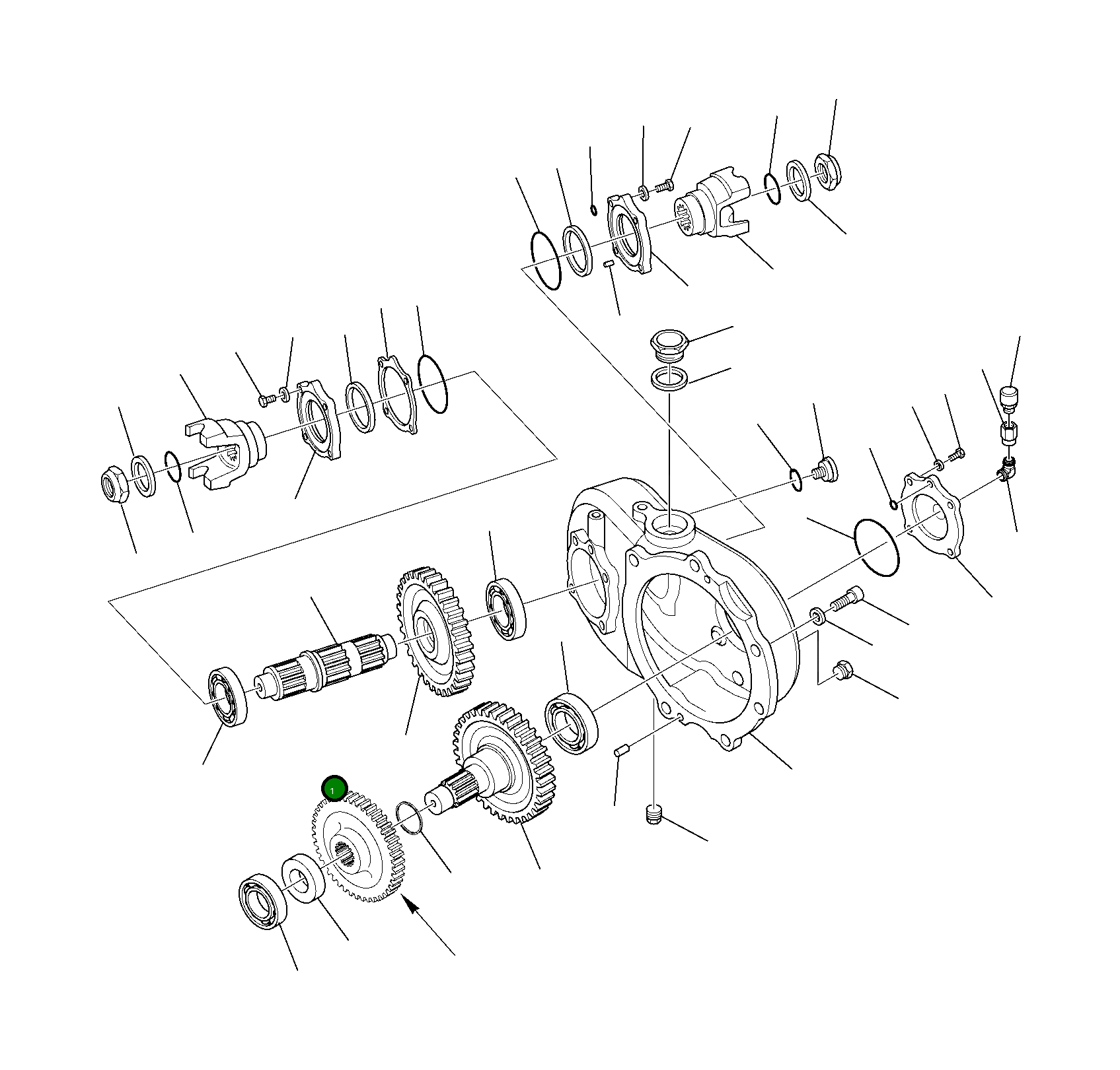 Вал DG4206230 Komatsu
