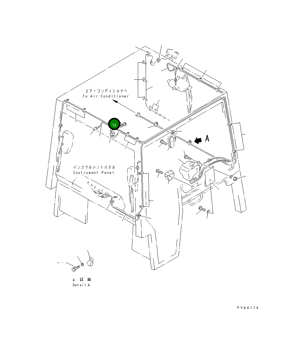 Винт 01023-10614 Komatsu