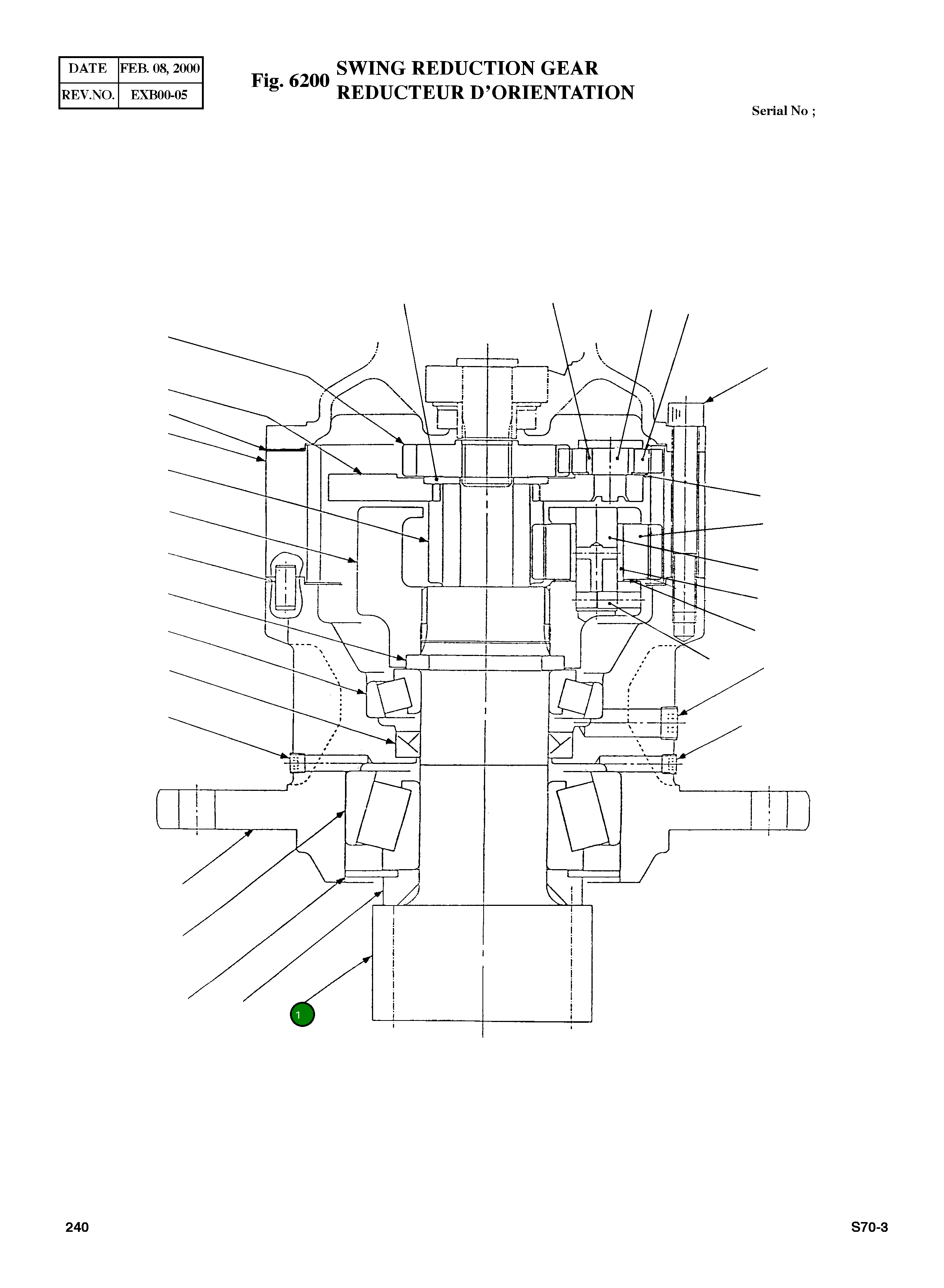 Вал 2101-6018 Komatsu
