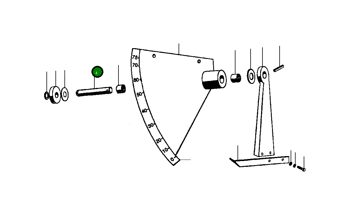 Вал 52 868 Komatsu