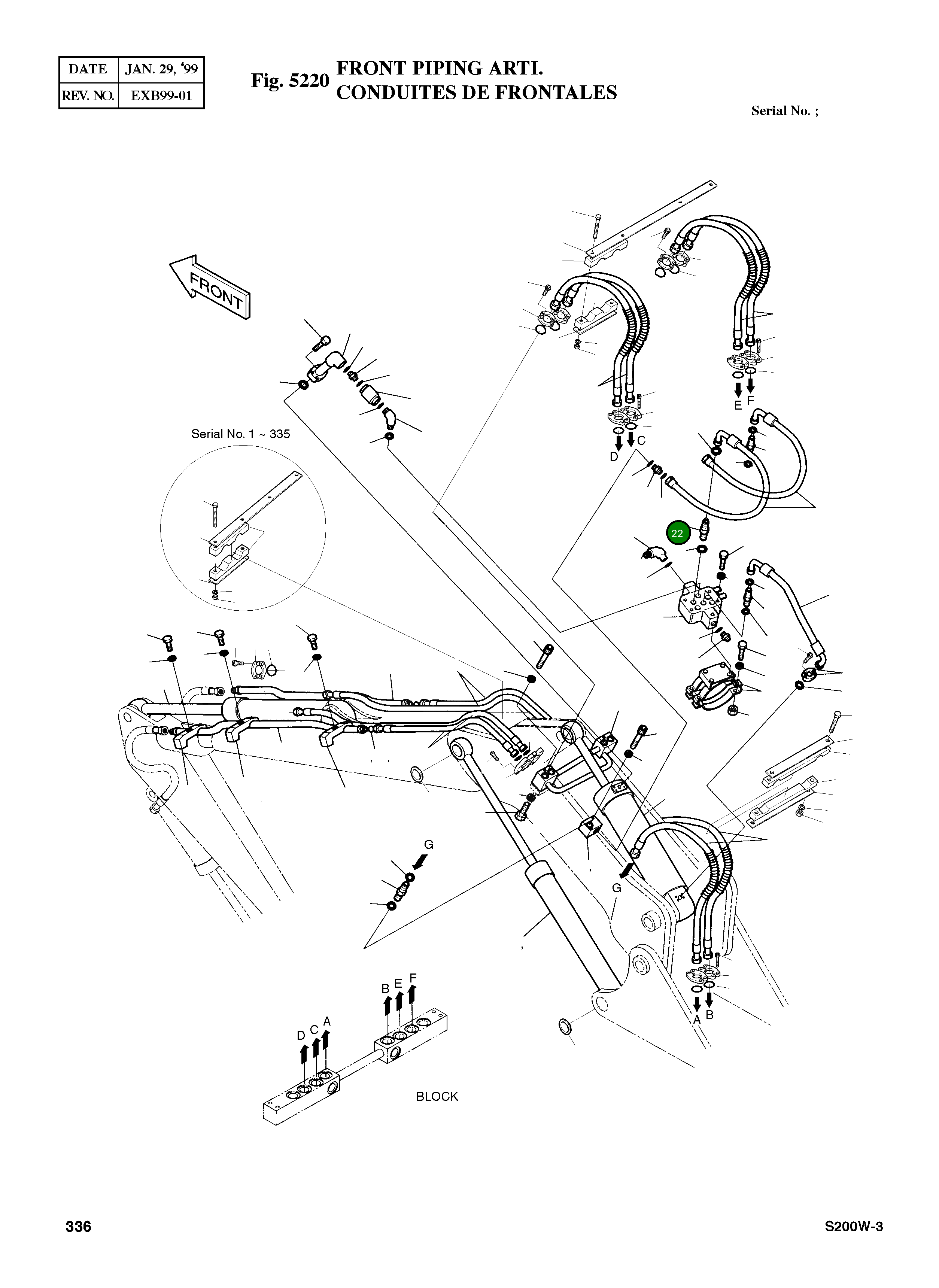 Адаптер PF1-ORS 3/4 2181-4133D12 Komatsu