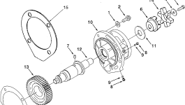 Прокладка CU3076225 Komatsu