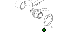 Ведущая звезда 14S-27-11210 Komatsu