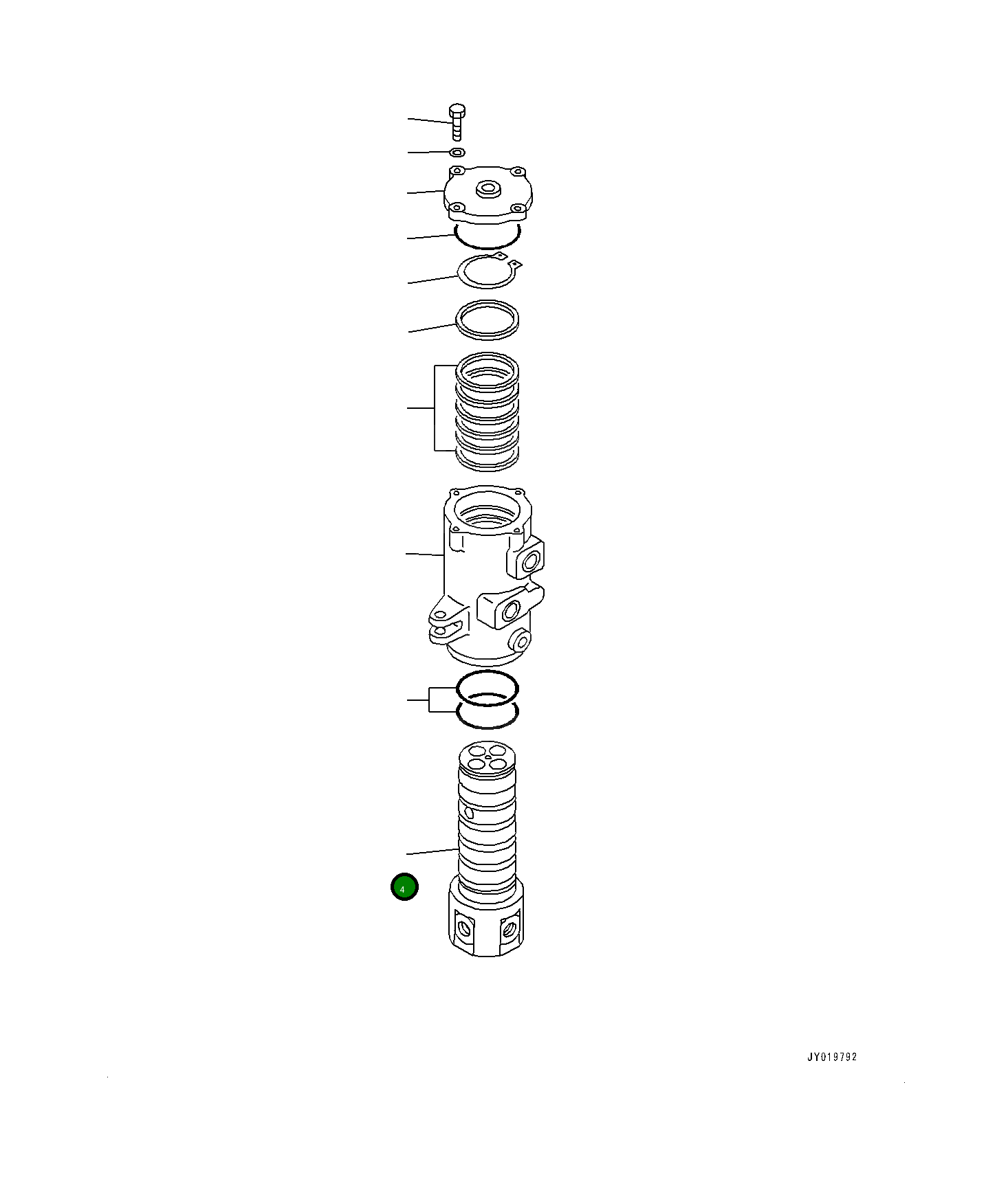 Вал 703-08-92131 Komatsu