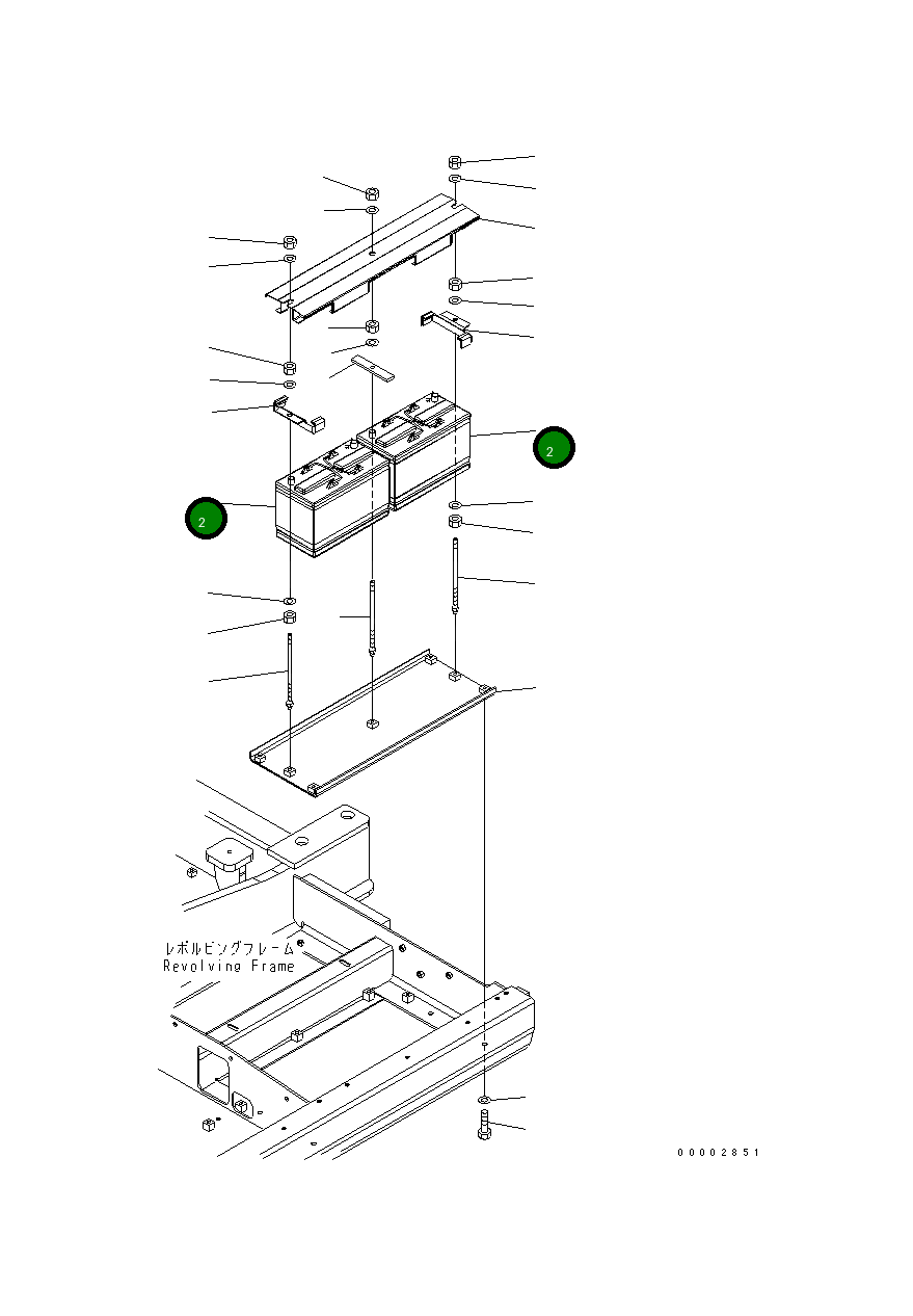 Аккумулятор 20E-06-H4110 Komatsu