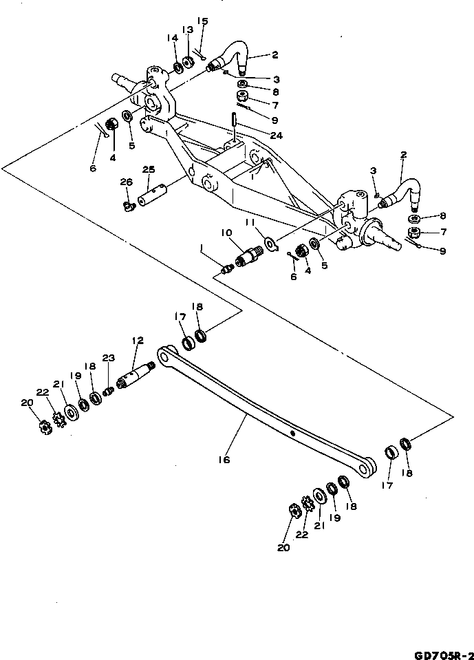 Вал 234-27-11411 Komatsu