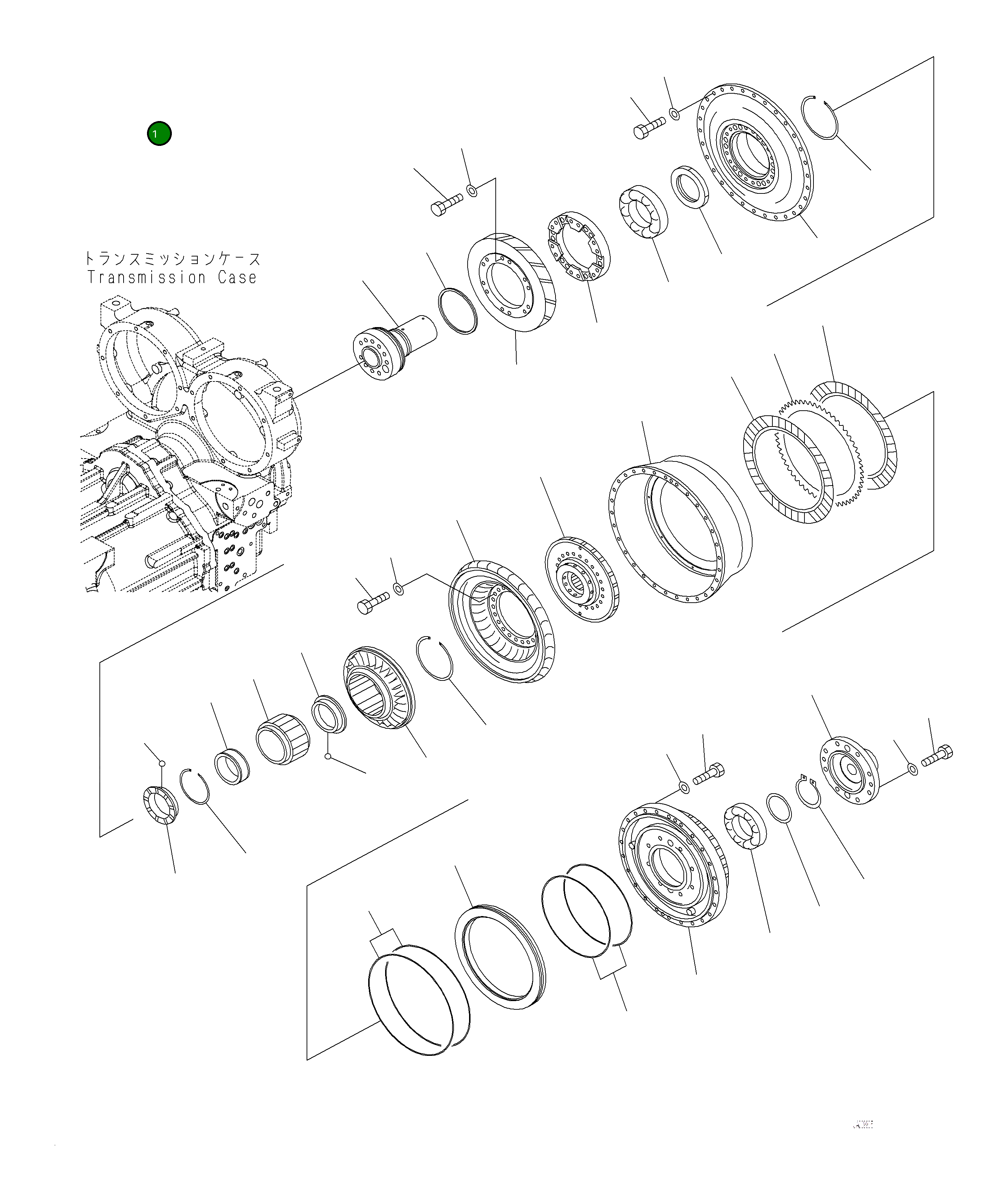 Вал 711-47-72550 Komatsu