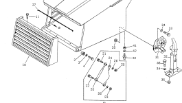 Опора BW057629 Komatsu