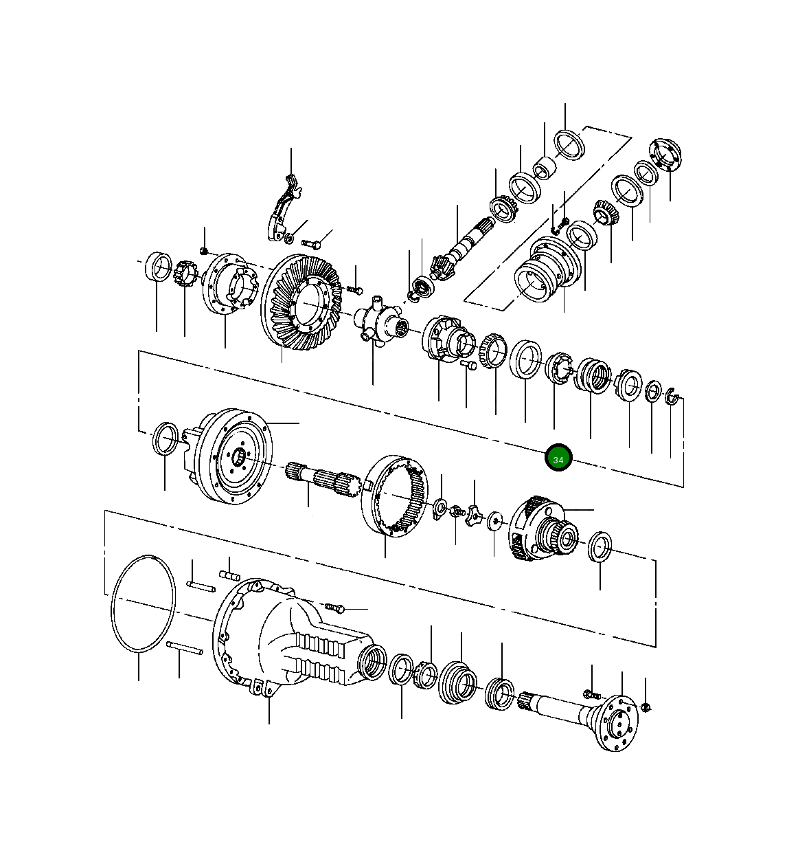 Адаптер 1431 000 H1 Komatsu