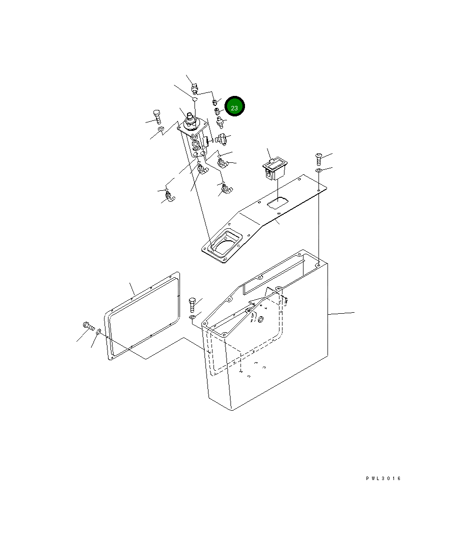 Адаптер 21T-62-87930 Komatsu