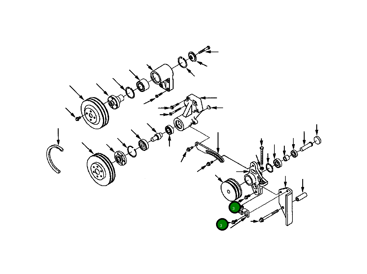 Болт (M10x1.50x25) 1310 377 H1 Komatsu