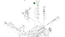 Болт-банджо DK146125-0020 Komatsu