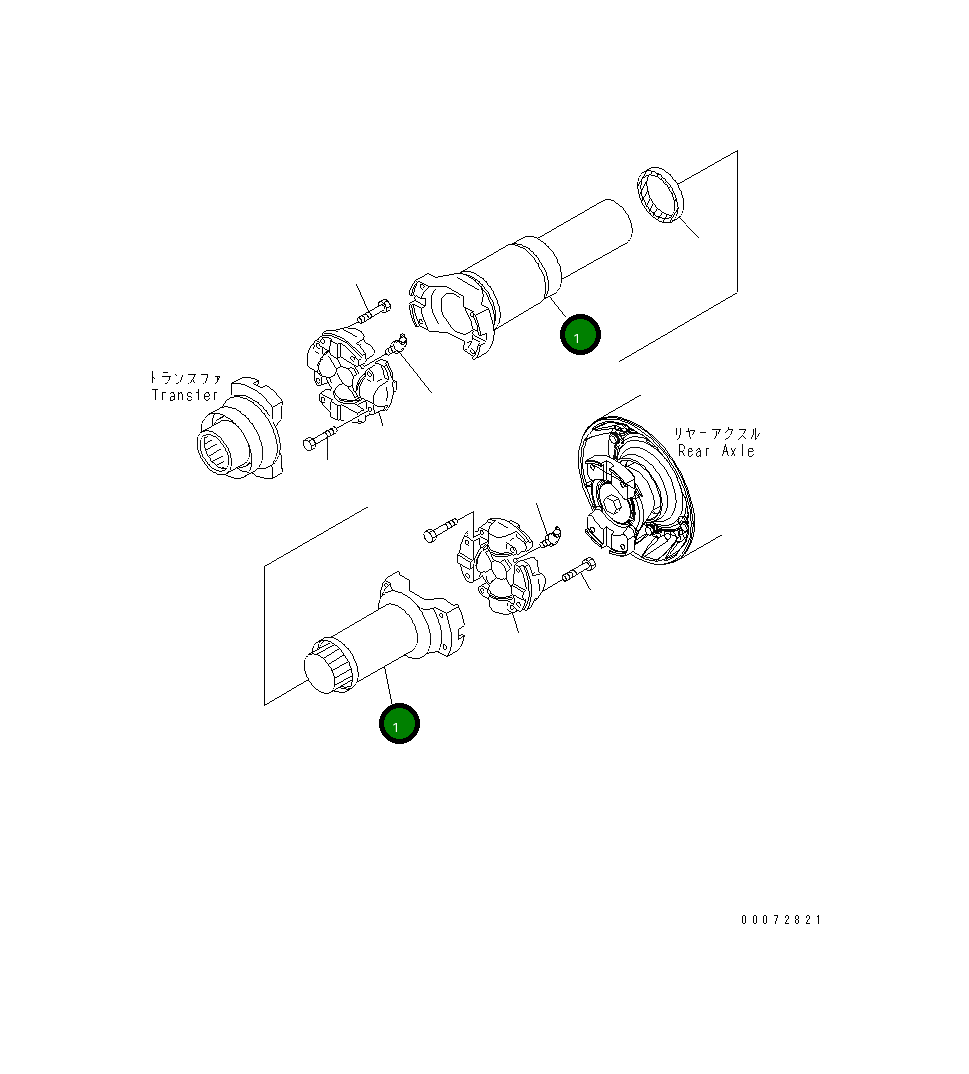 Вал 426-20-34660 Komatsu