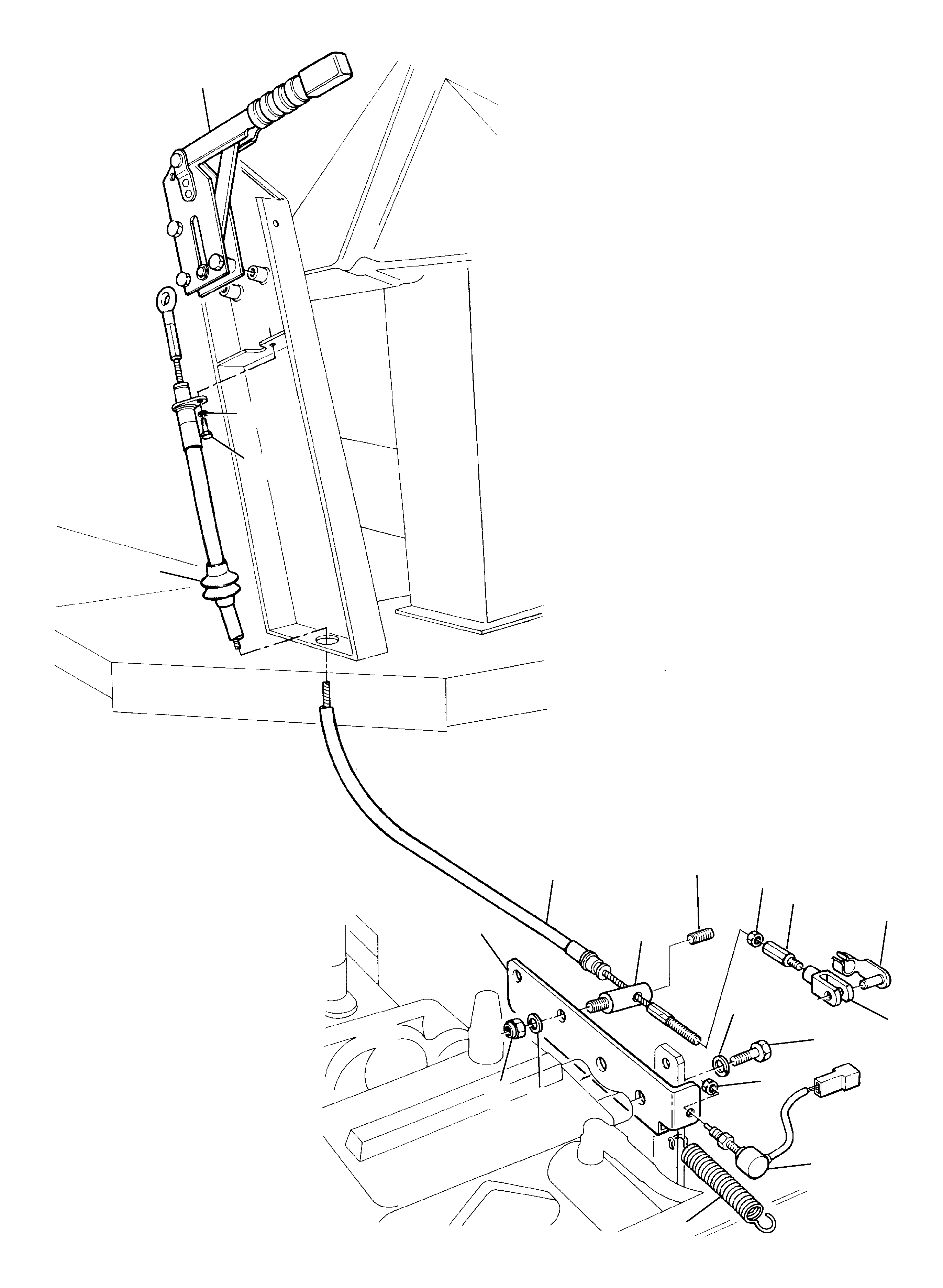 Вилка 802720021 Komatsu