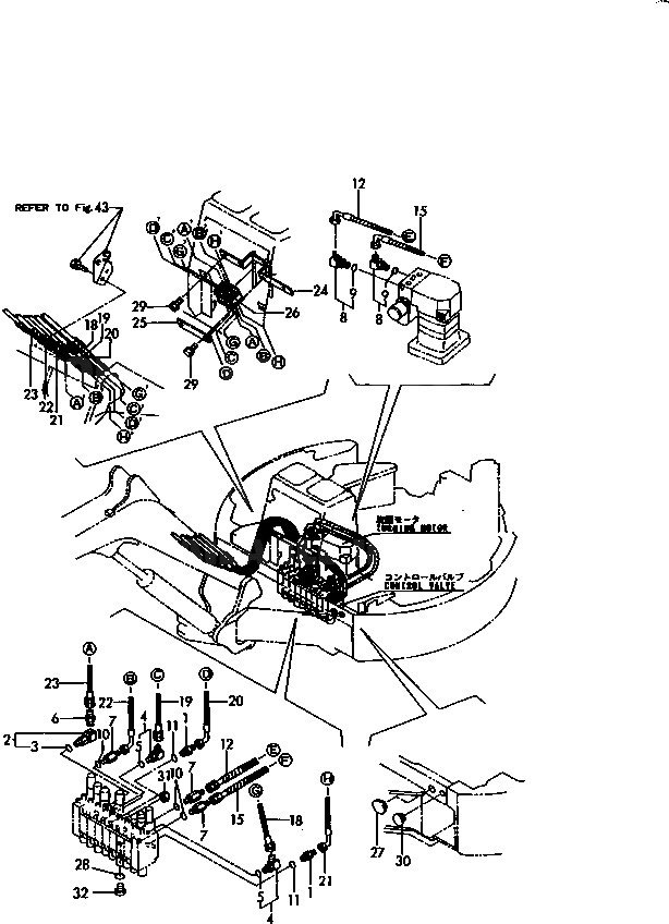 Адаптер YM172137-75570 Komatsu